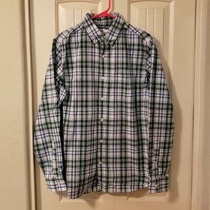 Old Navy Mens The Classic Shirt Regular Fit Plaid